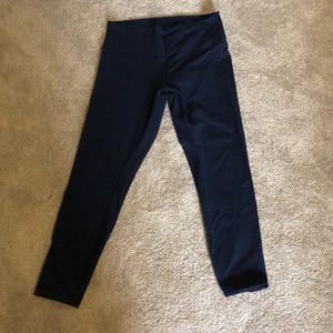 Navy blue lululemon leggings